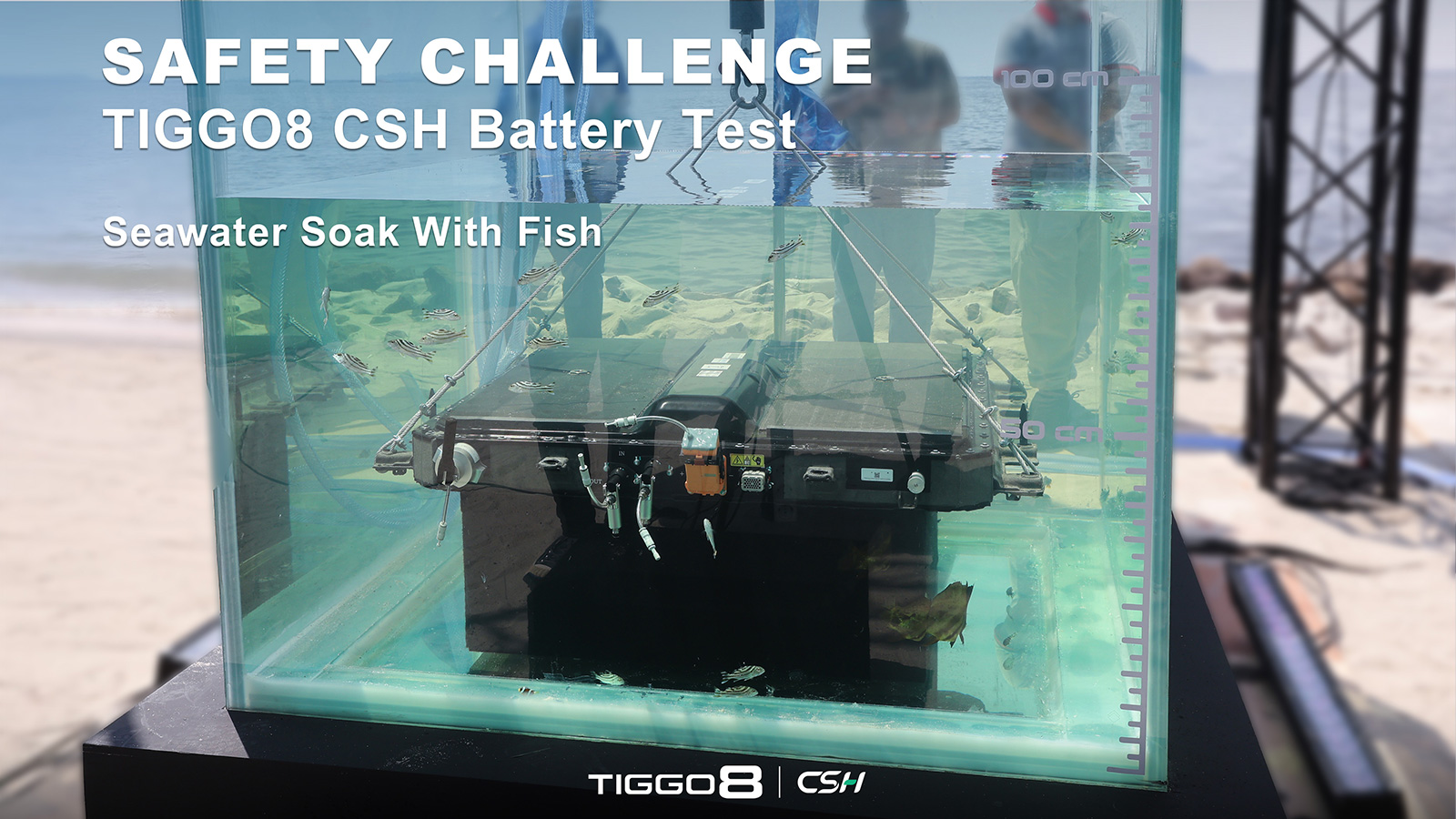 11.5-ton Crush Test & 54-hour Seawater Immersion & Live-fire Impact The TIGGO 8 Annual Safety Test Report cover image